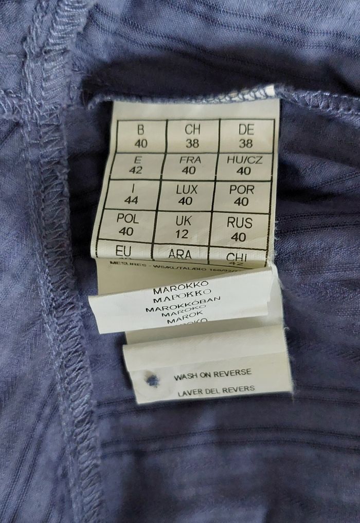 Trés joli débardeur bleu - photo numéro 4