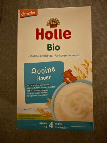 Céréales holle bébé