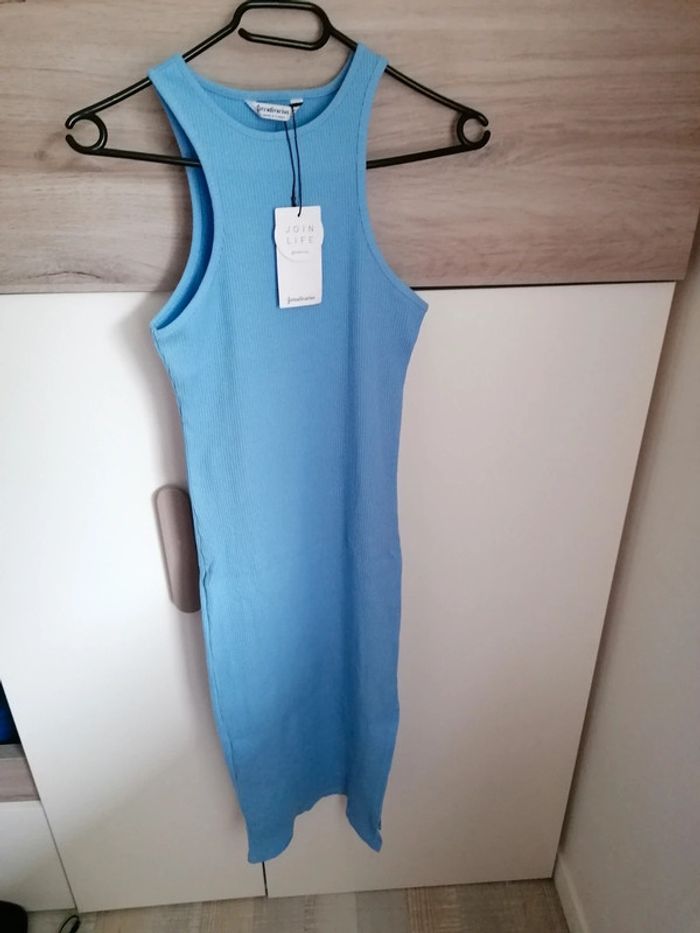 Robe longue moulante Stradivarius neuve