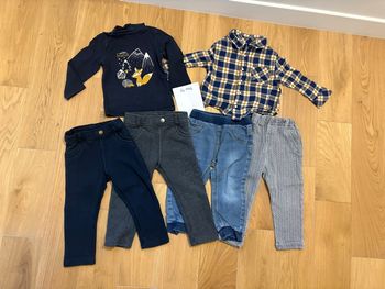 Lot 6 vêtements garçon Kiabi 24 mois