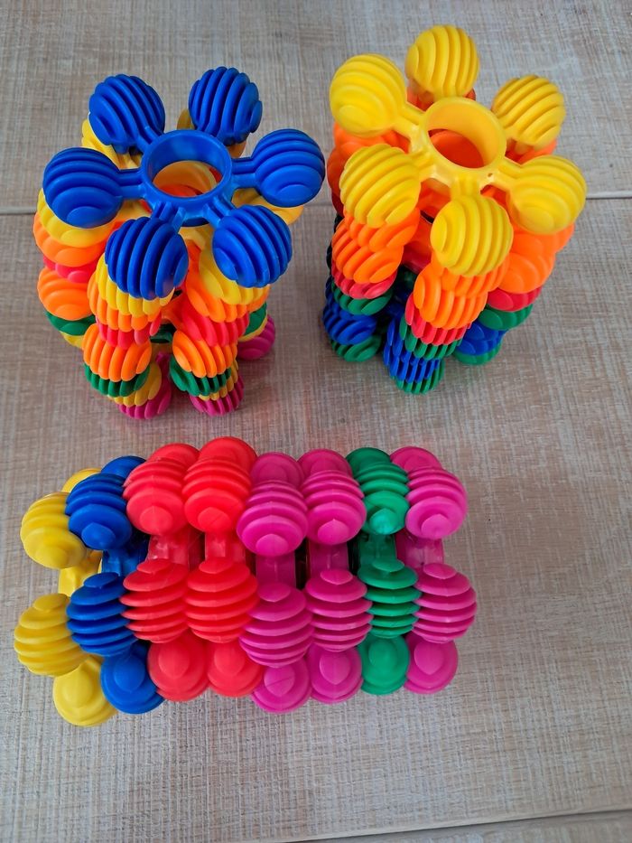 Jouet - BSM - Tube Rings 24 pièces - Multicolore - A partir de 24 mois - photo numéro 2