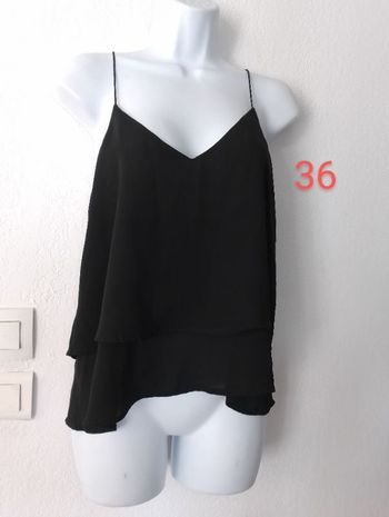 Haut fluide échancré femme 36