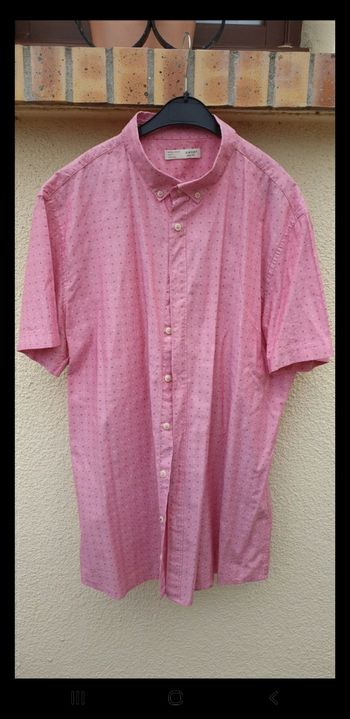 Chemise rose Celio