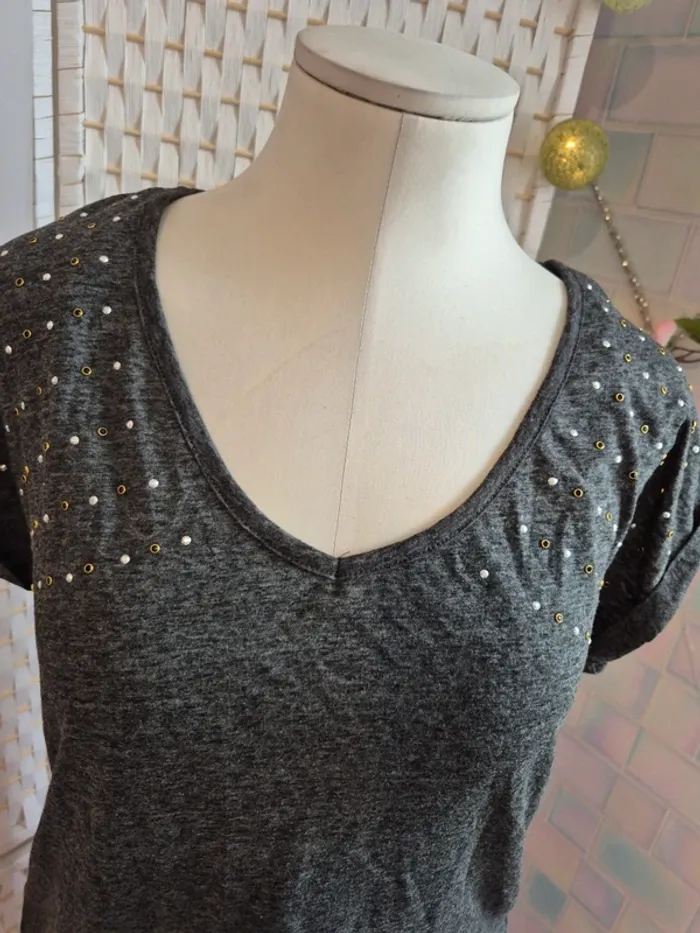 💕Jolie tee shirt manches courtes liberto femme TL / 40 💕 - photo numéro 8