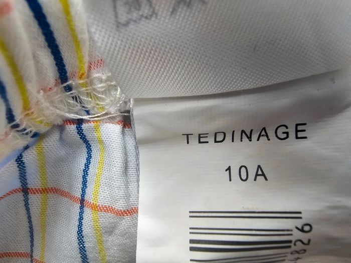 Pyjama sergent major 10 ans - photo numéro 2