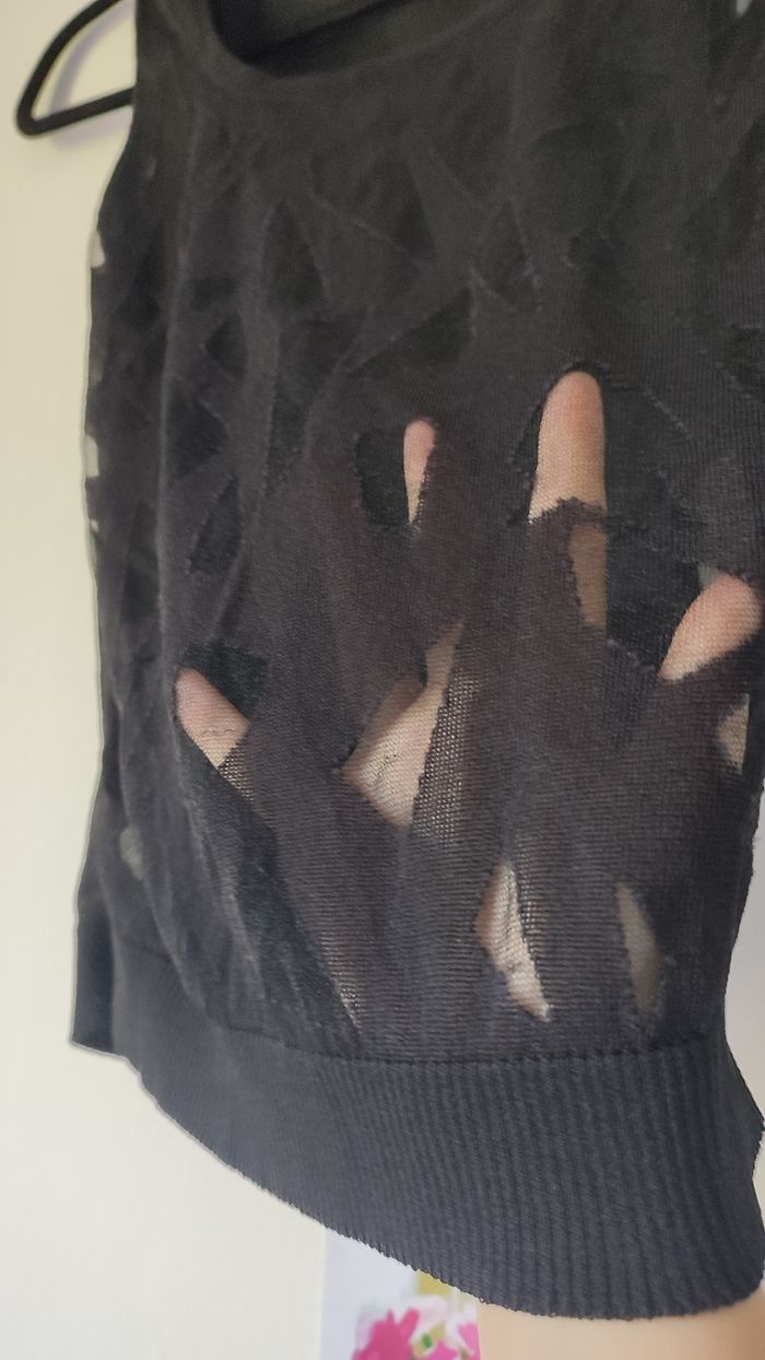 Débardeur effet transparence taille S - photo numéro 4