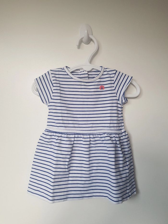 JBC - Robe marinière à manches courtes