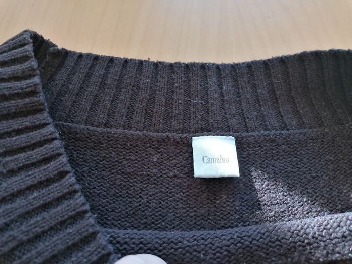 Pull noir Camaïeu - photo numéro 3