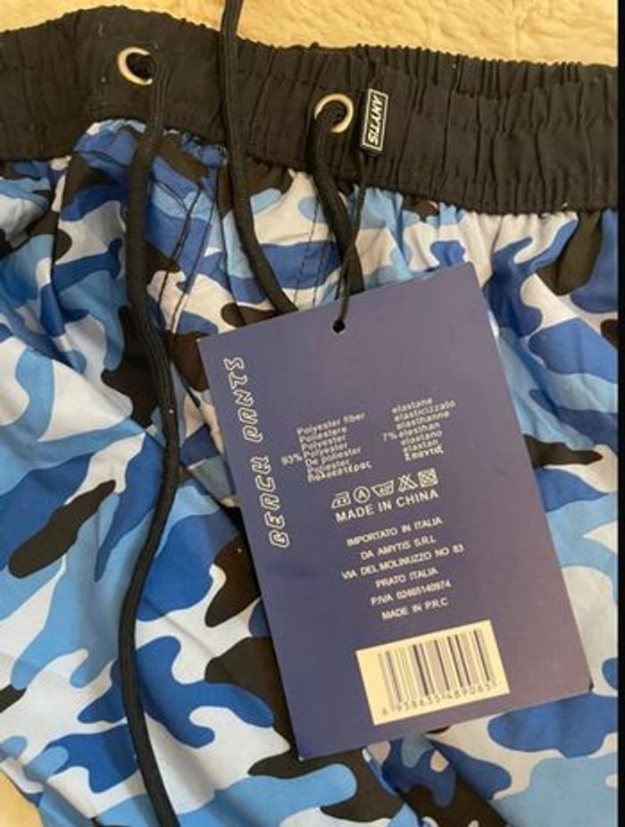 Short de bain bleu camouflage taille M Amytis - photo numéro 3