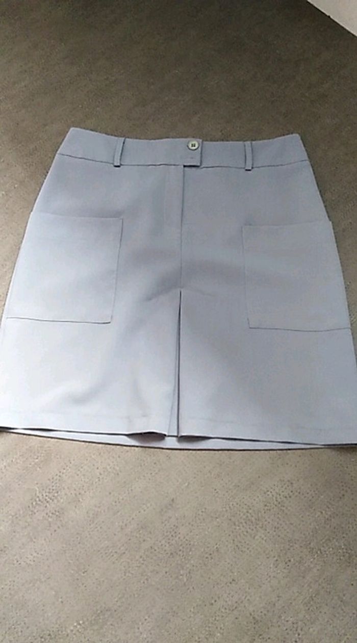 Jupe grise La City taille 40 - photo numéro 2