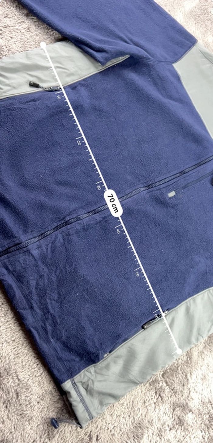 Veste Polaire Starter Bleu Marine et Grise – Taille XXL - photo numéro 4