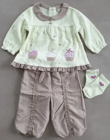 Ensemble cupcake 6 mois