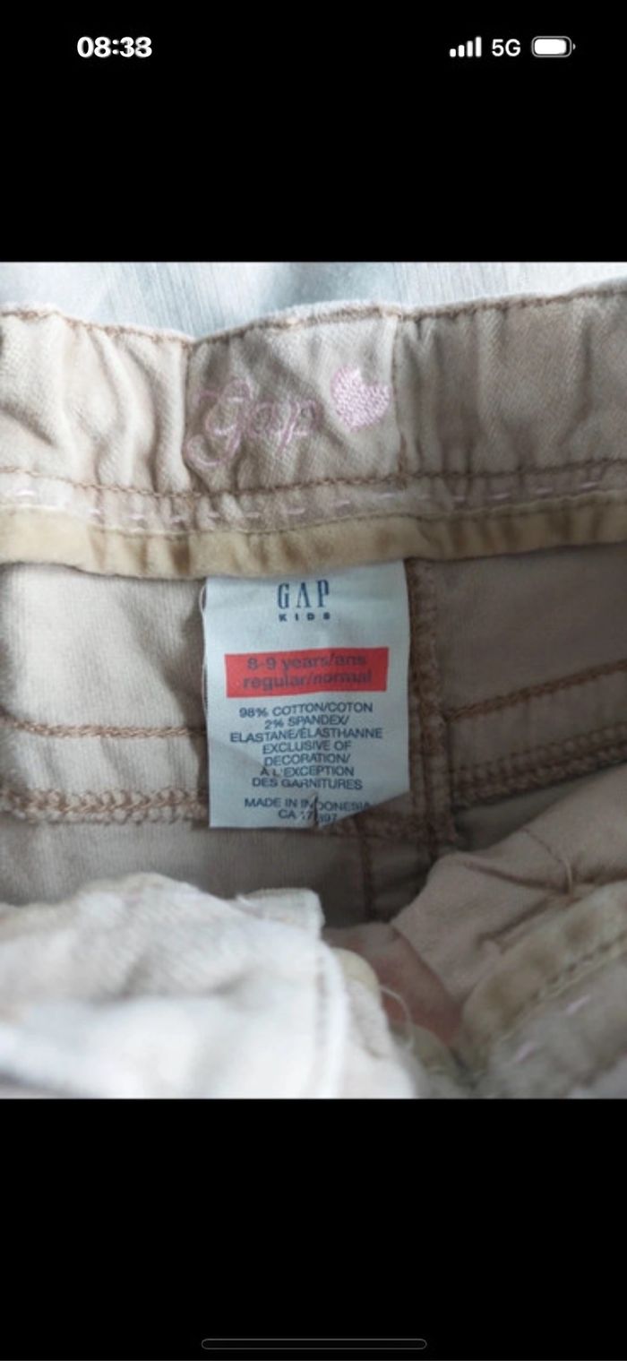 Jupe GAP taille 8 / 9 ans - photo numéro 3