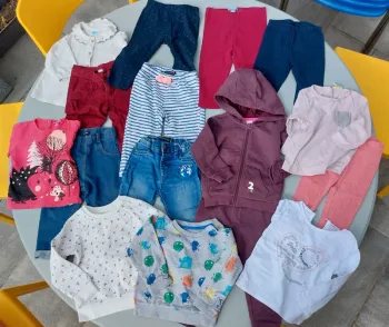 Lot 18 mois hiver fille
