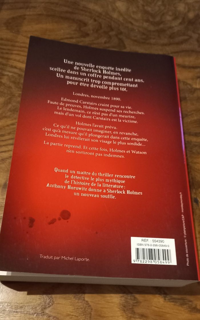 Livre Sherlock Holmes - photo numéro 2