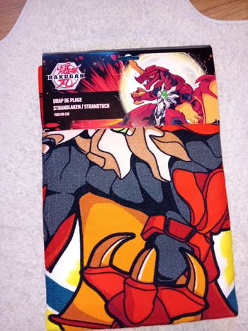 Serviette de plage/bain bakugan