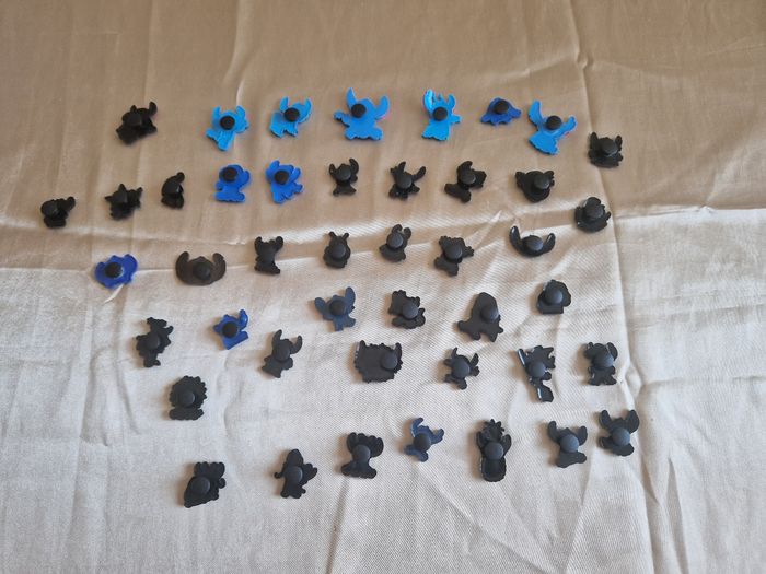 Lot de pins clip pour sabot - Stitch - photo numéro 3