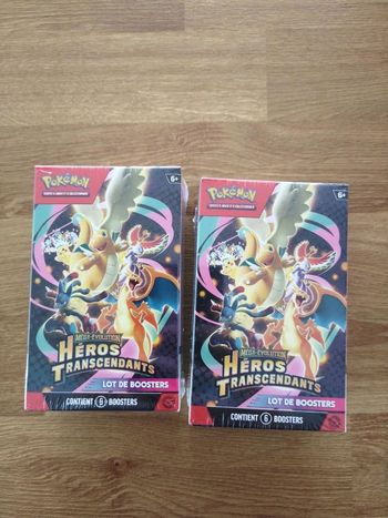 Pokémon 2 bundle me02.5 héros transcendants 
