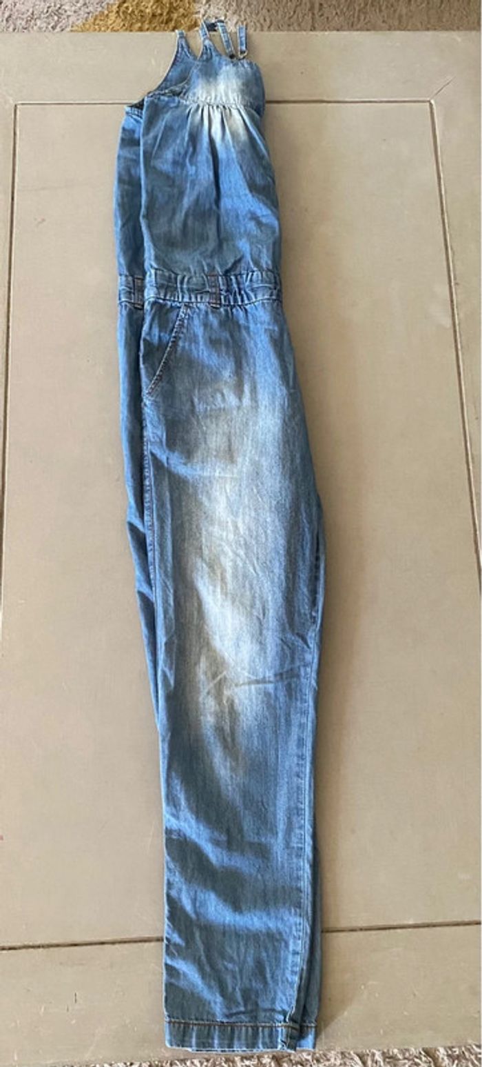 Salopette en jeans Zara Kids à bretelles 11 / 12 ans 152 cm - photo numéro 16