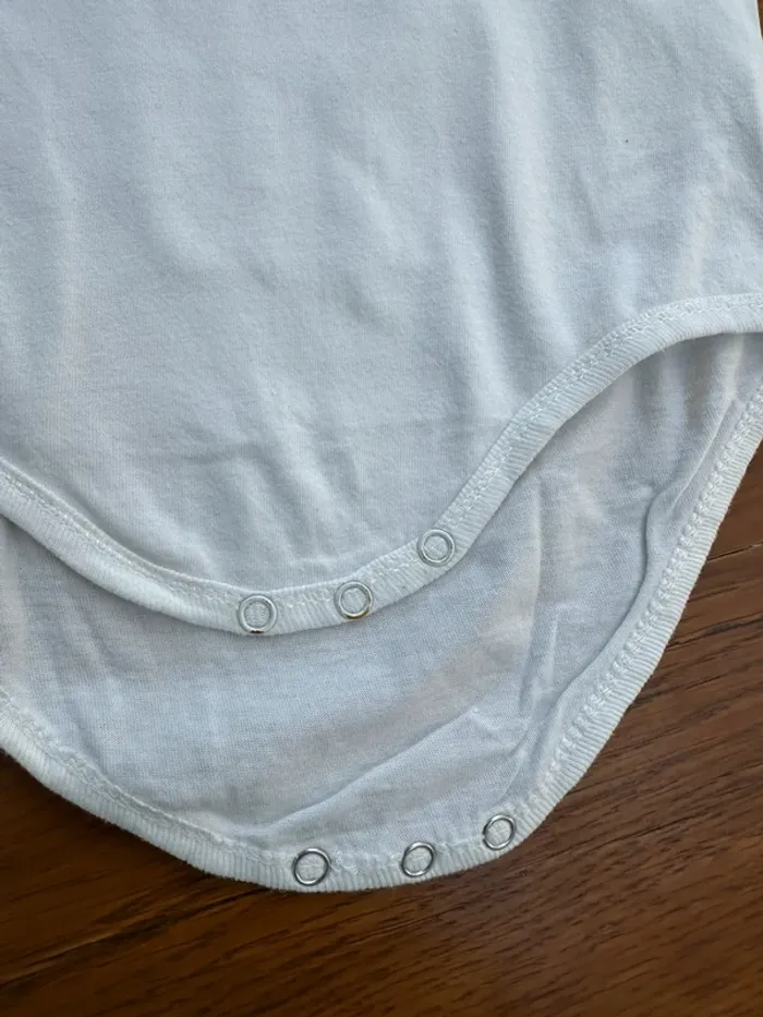 Lot de 2 bodies blanc zeeman 3 ans - photo numéro 8