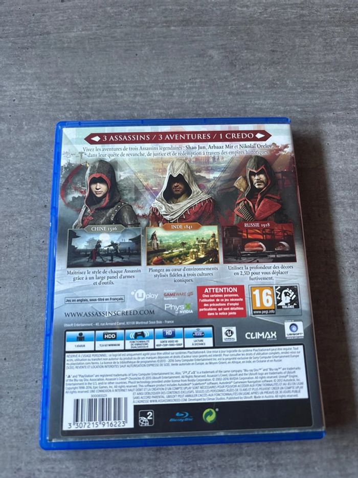 Assassin’s creed chronicles ps4 - photo numéro 2