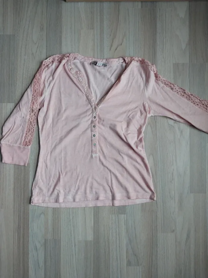 Tee-shirt manches 3/4 t.40
