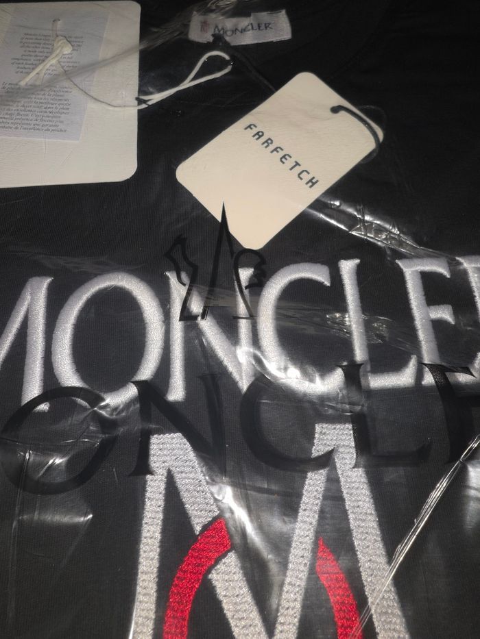 T-shirt manche courte "Moncler" (noir) - photo numéro 2