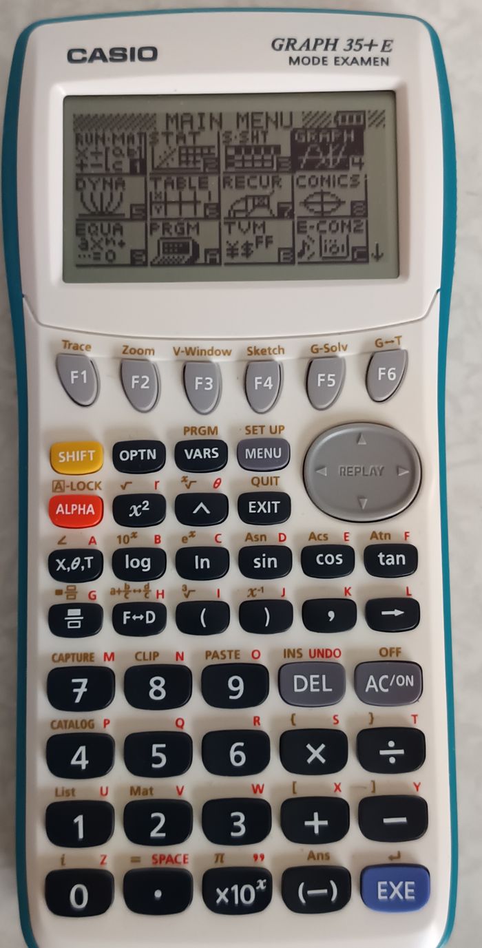 Casio Graph 35+ E Calculatrice graphique USB avec mode examen emballage original - photo numéro 5