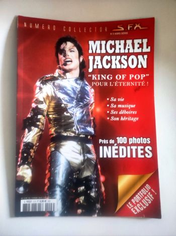 Livre magazine collector Michael Jackson s.f.x
