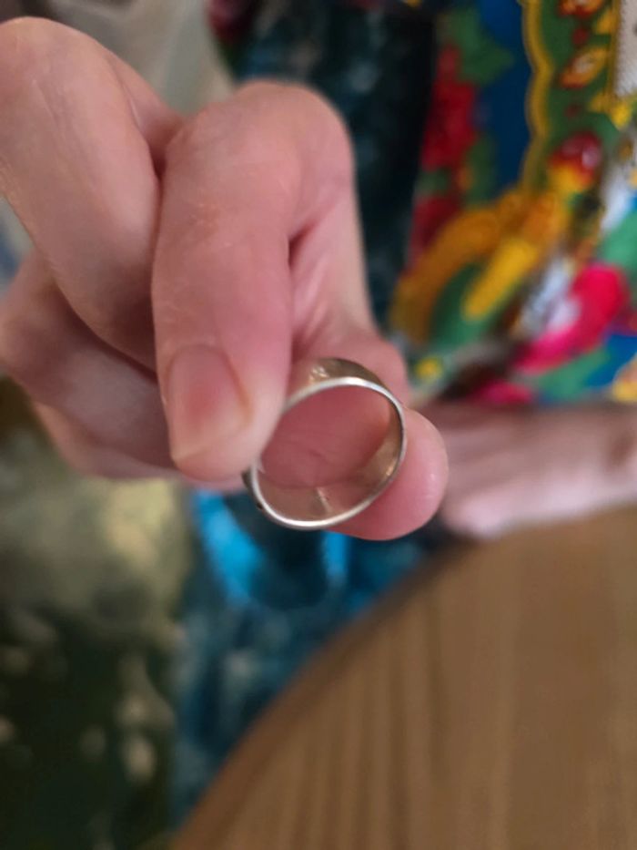 Bague argent taille 52 - photo numéro 2