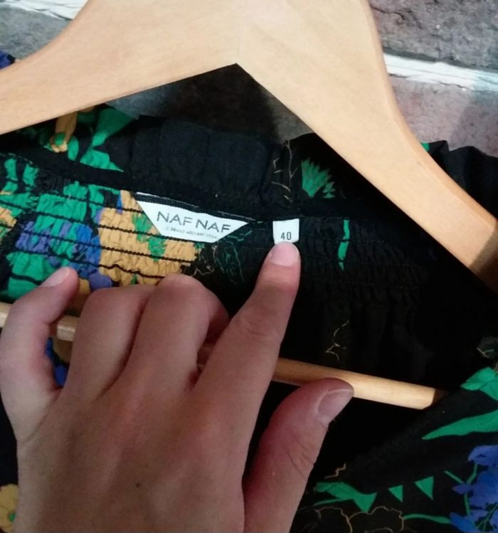 Blouse fleurie Nafnaf - photo numéro 4