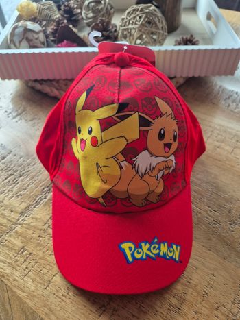 Casquette Pokemon Rouge 