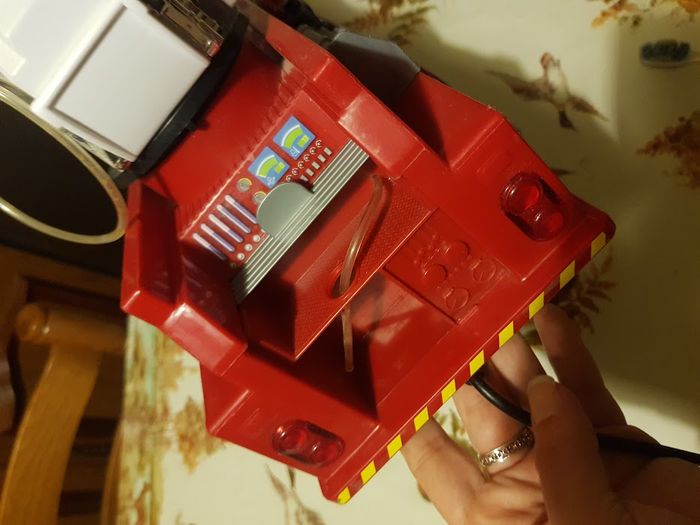 Grand camion de pompier 55cm avec échelle télécommandé - Dickie Toys - photo numéro 9