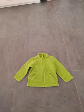Polaire zippé 3 ans