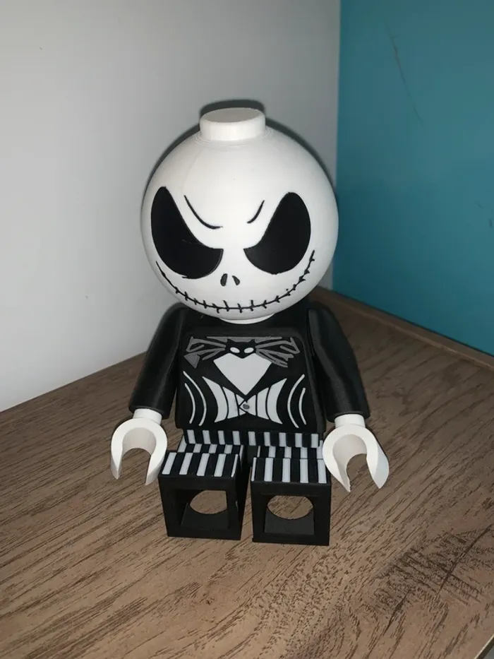 Lego géant Jack Skellington 23cm - photo numéro 4