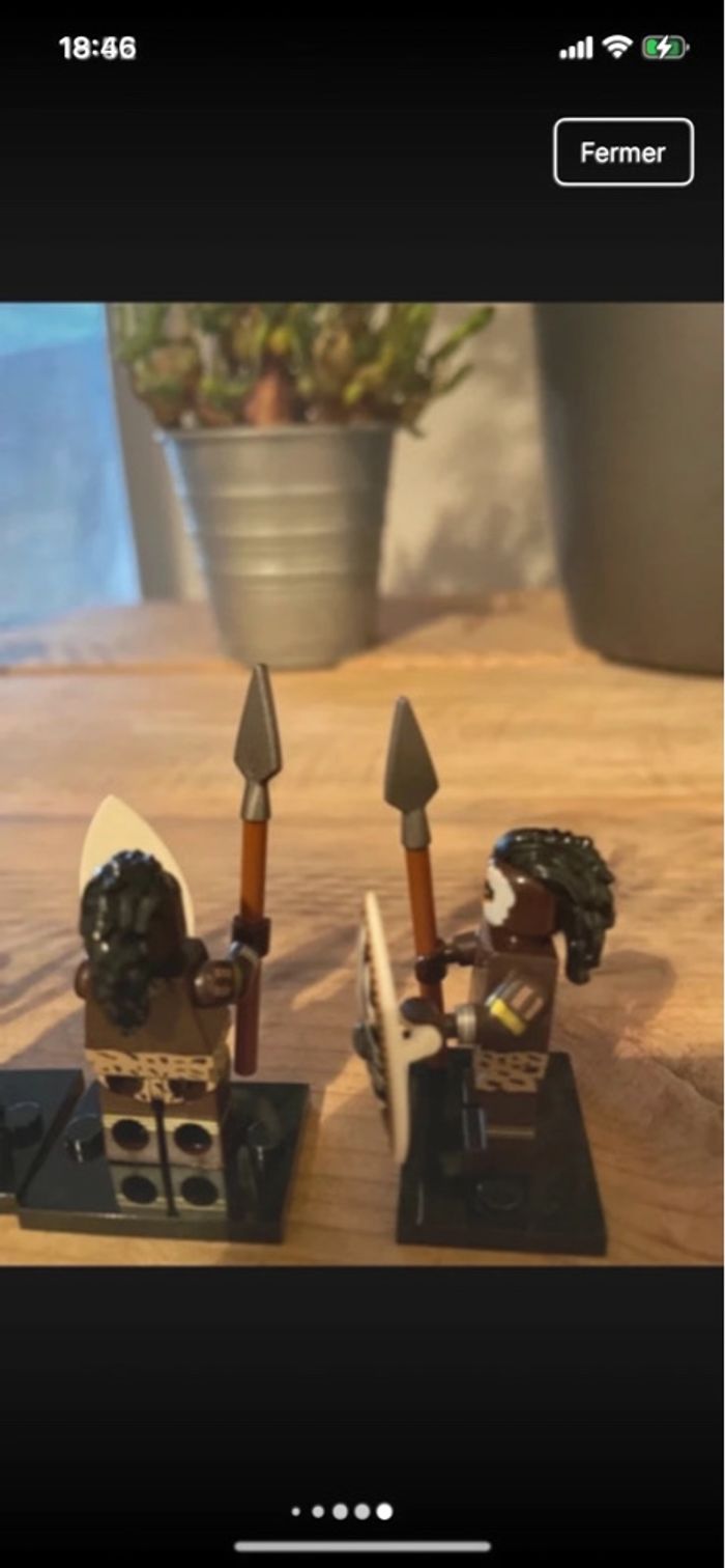 Minifigure Lot guerriers Nubiens - photo numéro 6