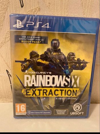Jeux ps4 rainbow six extraction neuf 