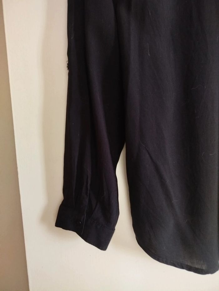 Très joli haut noir Camaïeu taille 36.38 - photo numéro 8