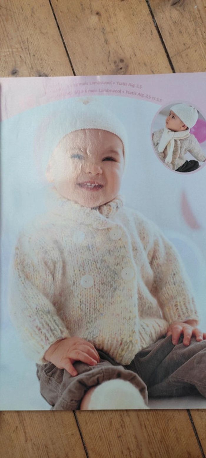 Catalogue tricot Phildar hiver 05/06 layette - photo numéro 12