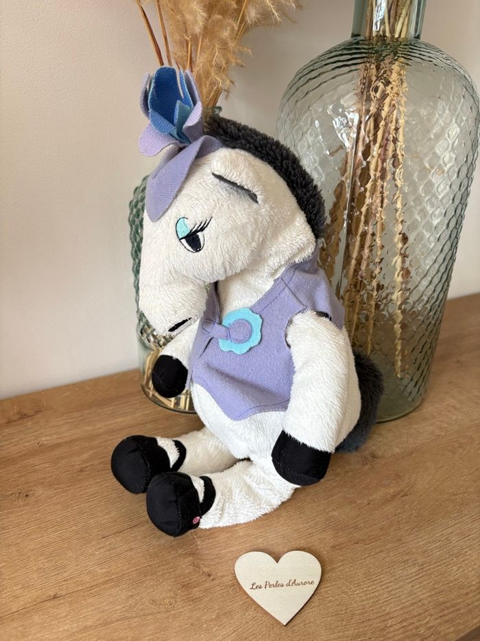 Peluche cheval licorne