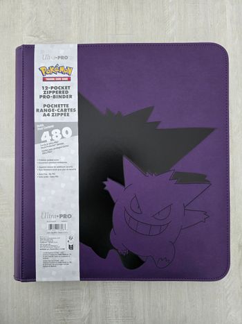 Portfolio Ultra Pro Zip 480 Pokémon Ectoplasma 
