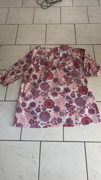 Blouse à fleurs