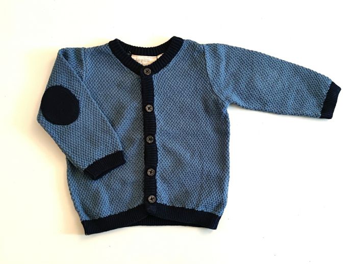 Gilet bleu anthracite - photo numéro 2