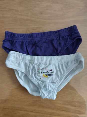Lot de 2 slips 2-3 ans de