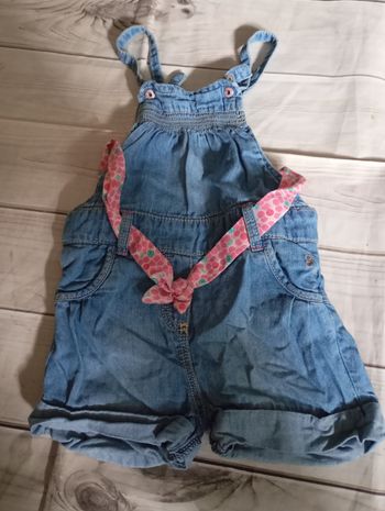 Salopette bébé fille