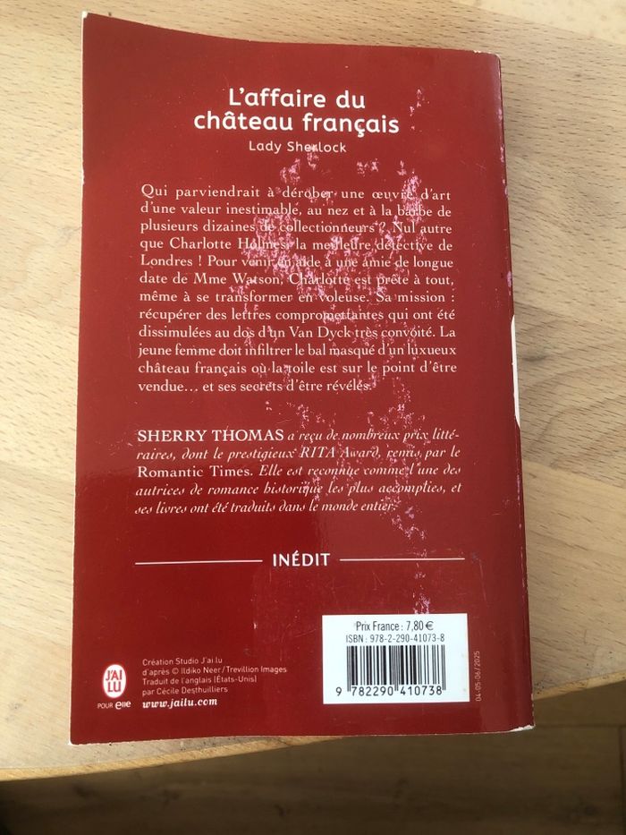 L’affaire du château français - Sherry Thomas - photo numéro 2