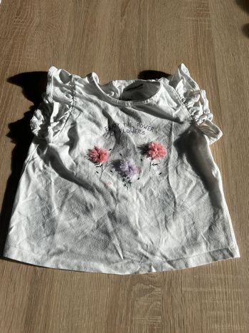 Tee shirt manches courtes 9 mois