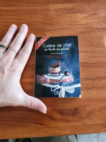 Livre : cuisine de chef en toute simplicité
