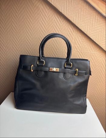 Grand sac à main noir 