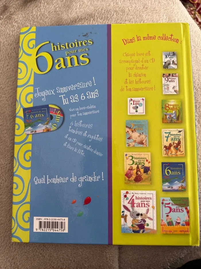 6 histoires pour mes 6 ans - photo numéro 2